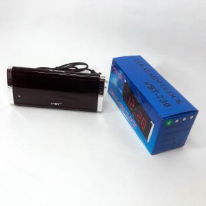 Електронний Годинник VST-730-4 green, цифровий настільний мережевий годинник, led alarm clock з будильником