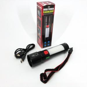 Пошуковий ліхтар із зумом білого та червоного світла USB-C зарядка