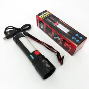 Пошуковий ліхтар із зумом білого та червоного світла USB-C зарядка