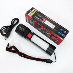 Пошуковий ліхтар із зумом білого та червоного світла USB-C зарядка