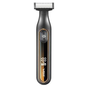 Електробритва VGR V-360 GOLD, Бездротова електробритва, Тример для вусів, Електробритва з насадками