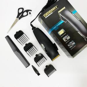 Машинка для стрижки волосся Gemei GM-806 з насадками, Машинка для стрижки голови окантувальна