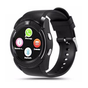 Розумні смарт-годинник Smart Watch V8. Колір: чорний