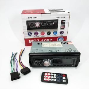 Автомагнітола MP3-1097 BT ISO зі знімною панеллю, Автомагнітола магнітола в авто з Usb сенсорна