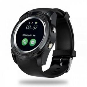 Розумні смарт-годинник Smart Watch V8. Колір: чорний
