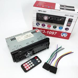 Автомагнітола MP3-1097 BT ISO зі знімною панеллю, Автомагнітола магнітола в авто з Usb сенсорна