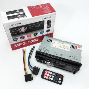 Автомагнітола зі знімною панеллю MP3 1094 з Bluetooth та пультом / Магнітола в машину / Автомобільна