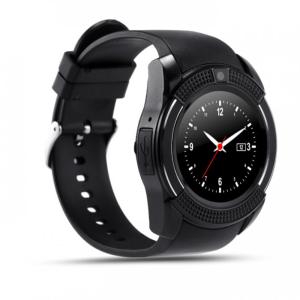 Розумні смарт-годинник Smart Watch V8. Колір: чорний