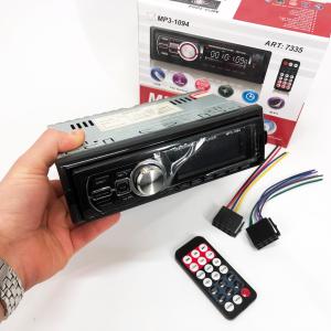 Автомагнітола зі знімною панеллю MP3 1094 з Bluetooth та пультом / Магнітола в машину / Автомобільна