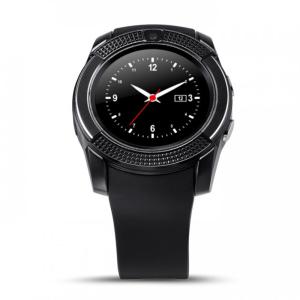 Розумні смарт-годинник Smart Watch V8. Колір: чорний