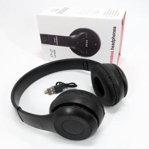 Бездротові навушники Bluetooth Wireless Headset P47 Black Гарнітура для ПК, телефону з мікрофоном