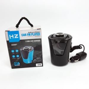 Автомобільний FM-трансмітер модулятор HZ FM MOD H26+BT (BX6) живлення від прикурювача з Bluetooth
