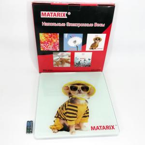 Ваги підлогові MATARIX MX-452 180 кг, Ваги підлогові для вимірювання маси тіла електронні, пес