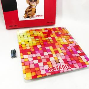 Ваги для підлоги MATARIX MX-452 180 кг, Ваги для вимірювання маси тіла, Електронні ваги мозаїка