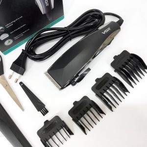 Професійна машинка для стрижки волосся VGR V-033 з функцією тримера та 4 насадками