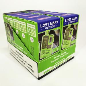 Lost Mary OS12000. Зелене Яблуко Маракуйя Ківі (Green Apple Passion Fruit Kiwi)