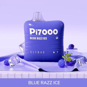 Elf Bar Pi7000. Синя Малина (Blue Razz Ice)