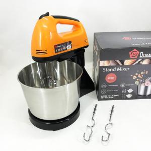 Стаціонарний міксер для кухні на 7 швидкостей Domotec R6637O 250 W Кухонний електричний міксер із чашею