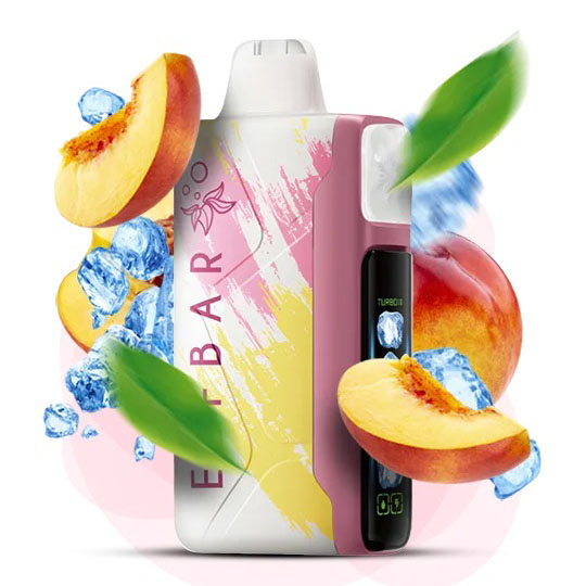 Elf Bar Ice King 30000. Персик (Peach Ice)