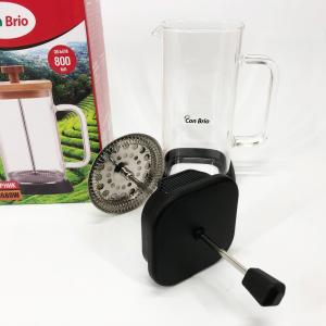 Френч-прес Con Brio CB-6680В 800 мл, Заварювальний чайник для листового чаю, Френч-прес красивий