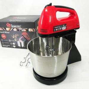Міксер ручний з чашею Domotec R6637R 2 літри 250 Вт, Міксер стаціонарний з чашею з нержавіючої сталі