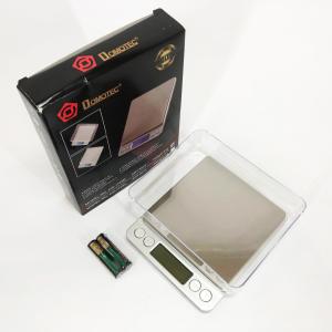 Ваги ювелірні Domotec MS-1729B електронні з 2-ма чашами 0,01-500 гр, Кишенькові ваги для золота