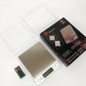 Ваги ювелірні Domotec MS-1729B електронні з 2-ма чашами 0,01-500 гр, Кишенькові ваги для золота