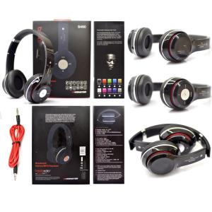 Бездротові навушники S460 Bluetooth black з MP3 плеєром чорний 18-20000 Гц, Бездротові блюз навушники