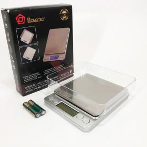 Ваги ювелірні Domotec MS-1729B електронні з 2-ма чашами 0,01-500 гр, Кишенькові ваги для золота