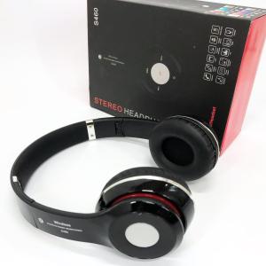 Бездротові навушники S460 Bluetooth black з MP3 плеєром чорний 18-20000 Гц, Бездротові блюз навушники