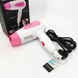 Фен для волосся складаний дорожній Gemei GM-1756 1200 Вт, Домашній фен для укладання Pink