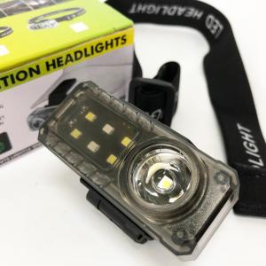 Ліхтар налобний YJ-A06-LED+6SMD, Тактичний ліхтар з червоним світлом на каску, Головний ліхтарик