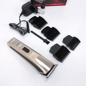 Машинка для стрижки Gemei GM-657 бездротова з комплектом насадок, Перукарські машинки