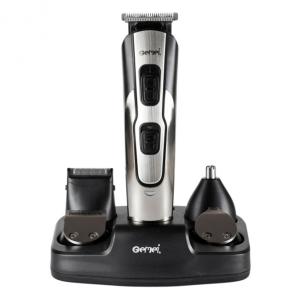 Машинка для стрижки 10в1 GEMEI GM-592, тример для бороди, триммер бездротової Black