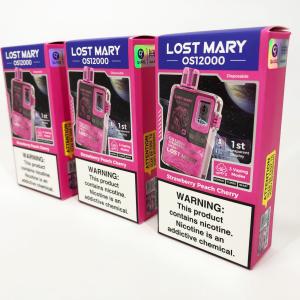 Lost Mary OS12000. Полуниця Персик Вишня (Strawberry Peach Cherry)