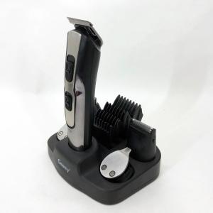 Машинка для стрижки 10в1 GEMEI GM-592, тример для бороди, триммер бездротової Black