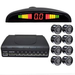 Парктронік (паркувальний радар) Assistant Parking Sensor, 8 чорних датчиків