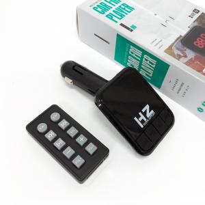 Автомобільний FM трансмітер Bluetooth HZ H6-12-24V модулятор із microSD, USB, Hands Free + Пульт