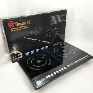 Плита індукційна настільна Domotec MS-5862 4000 Вт Електричні плити настільні двокомфоркові