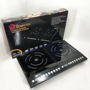 Плита індукційна настільна Domotec MS-5862 4000 Вт Електричні плити настільні двокомфоркові