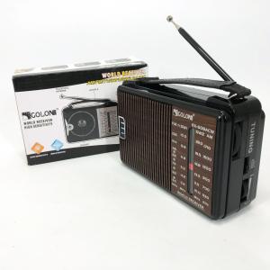 Радіоприймач GOLON RX-608 всехвильовий на батарейках + підтримка USB/microSD/MP3/WMA