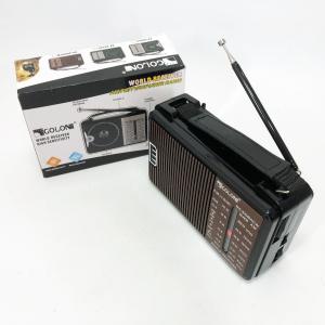 Радіоприймач GOLON RX-608 всехвильовий на батарейках + підтримка USB/microSD/MP3/WMA