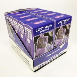 Lost Mary OS12000. Виноград Лимон (Grape Lemon Ice)