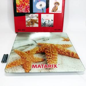 Ваги для підлоги MATARIX MX-452 180 кг, Ваги для вимірювання маси тіла, Електронні ваги зірки