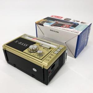 Радіоприймач портативне радіо Golon RX-381 акумуляторний ретро стовпчик usb sd mp3 fm Yellow