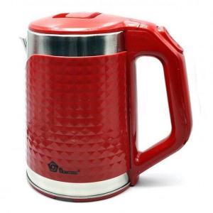Електрочайник Domotec MS-5027 2000 Вт. Колір: червоний