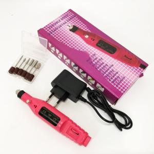 Ручний фрезер для нігтів SmartUs CBM-033 для манікюру та педикюру в домашніх умовах Pink