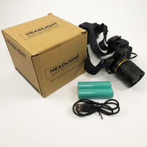 Яскравий ліхтар налобний Bailong BL-8076-2-GT100, Ліхтар акумуляторний для риболовлі, Ліхтар на голову