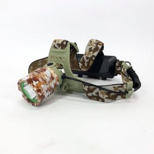 Ліхтар налобний 2130-T6 Military, акумуляторний 18650х2, zoom, зарядка micro USB, Головний ліхтарик