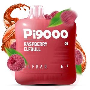 Elf Bar Pi9000. Малина Енергетик (Raspberry Elfbull)